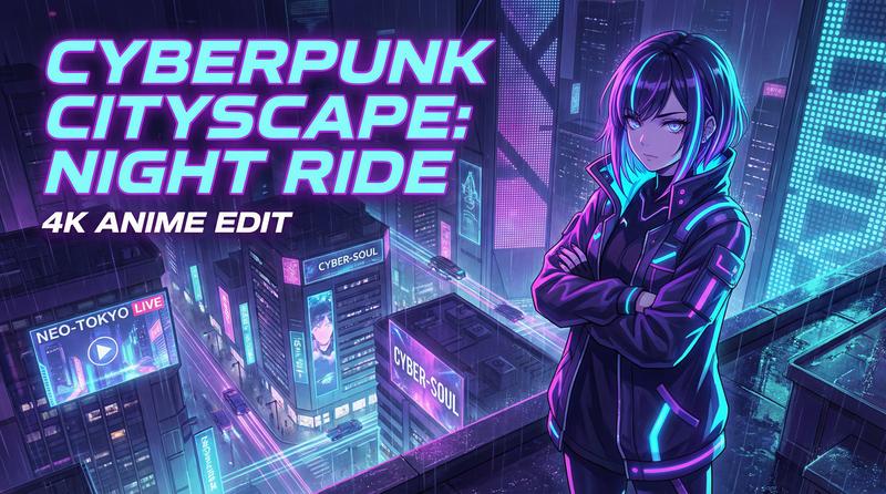 免费看片科幻动漫-赛博霓虹夜行录-动漫剪辑